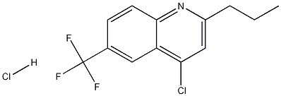 4-Chloro-2-propyl-6-trifluoromethylquinoline hydrochloride CAS#: 1204811-10-8