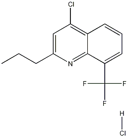 4-Chloro-2-propyl-8-trifluoromethylquinoline hydrochloride CAS#: 1204811-94-8