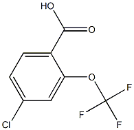 4-Chloro-2-(trifluoroMethoxy)benzoic acid, 97% CAS#: 1261605-70-2