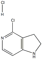 4-Chloro-2,3-dihydro-1H-pyrrolo[3,2-c]pyridine hydrochloride CAS#: 1241725-93-8