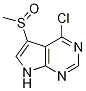 4-Chloro-5-(Methylsulfinyl)-7H-pyrrolo[2,3-d]pyriMidine CAS#: 1389264-16-7