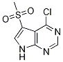 4-Chloro-5-(Methylsulfonyl)-7H-pyrrolo[2,3-d]pyriMidine CAS#: 1363381-40-1