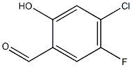 4-Chloro-5-fluoro-2-hydroxy-benzaldehyde CAS#: 1205551-36-5