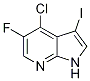 4-Chloro-5-fluoro-3-iodo-1H-pyrrolo[2,3-b]pyridine CAS#: 1228665-90-4