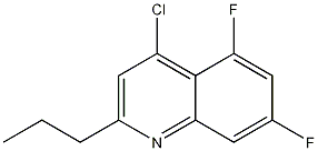 4-Chloro-5,7-difluoro-2-propylquinoline CAS#: 1155603-92-1