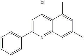 4-Chloro-5,7-dimethyl-2-phenylquinoline CAS#: 1156275-05-6