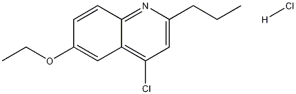 4-Chloro-6-ethoxy-2-propylquinoline hydrochloride CAS#: 1204811-07-3