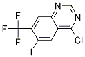 4-Chloro-6-iodo-7-(trifluoromethyl)quinazoline CAS#: 1160994-12-6