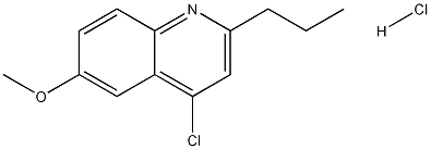 4-Chloro-6-methoxy-2-propylquinoline hydrochloride CAS#: 1204811-92-6