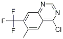 4-Chloro-6-methyl-7-(trifluoromethyl)quinazoline CAS#: 1160994-15-9