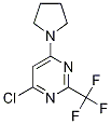 4-Chloro-6-pyrrolidin-1-yl-2-trifluoromethylpyrimidine CAS#: 1189872-15-8