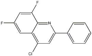 4-Chloro-6,8-difluoro-2-phenylquinoline CAS#: 1156275-84-1