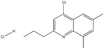 4-Chloro-6,8-dimethyl-2-propylquinoline hydrochloride CAS#: 1204812-21-4