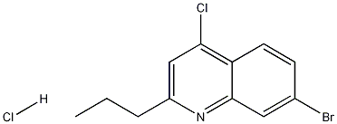4-Chloro-7-bromo-2-propylquinoline hydrochloride CAS#: 1204811-63-1
