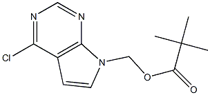 (4-Chloro-7H-pyrrolo[2,3-d]pyrimidin-7-yl)methyl pivalate CAS#: 1146629-75-5