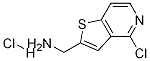 (4-Chlorothieno[3,2-c]pyridin-2-yl)MethanaMine HCl CAS#: 1187830-62-1
