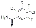 4-ChlorothiobenzaMide--d4 CAS#: 1219802-58-0