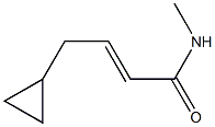 4-Cyclopropyl-N-Methylbut-2-enaMide CAS#: 1206708-24-8
