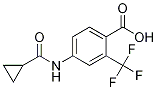 4-[(Cyclopropylcarbonyl)aMino]-2-(trifluoroMethyl)benzoic Acid CAS#: 1314406-50-2