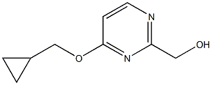 (4-Cyclopropylmethoxy-pyrimidin-2-yl)-methanol CAS#: 1245643-78-0