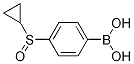 4-(Cyclopropylsulfinyl)phenylboronic acid CAS#: 1217501-06-8