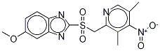 4-Desmethoxy-4-nitro Omeprazole Sulfone CAS#: 1076199-93-3