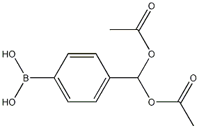4-(Diacetoxymethyl)phenylboronic acid CAS#: 1256346-39-0
