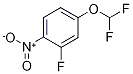 4-(Difluoromethoxy)-2-fluoro-1-nitro-benzene CAS#: 1214336-83-0