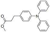 4-(Diphenylamino)benzenepropanoic acid methyl ester CAS#: 71215-92-4