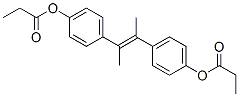 [4-[(E)-3-(4-propanoyloxyphenyl)but-2-en-2-yl]phenyl] propanoate CAS#: 71543-58-3