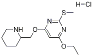 4-Ethoxy-2-Methylsulfanyl-6-(piperidin-2-ylMethoxy)-pyriMidine hydrochloride CAS#: 1353980-63-8