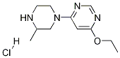 4-Ethoxy-6-(3-Methyl-piperazin-1-yl)-pyriMidine hydrochloride CAS#: 1353984-88-9