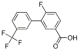4-Fluoro-3-(3-trifluoromethylphenyl)benzoic acid CAS#: 1261593-39-8