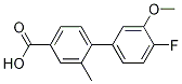 4'-Fluoro-3'-Methoxy-2-Methyl-[1,1'-biphenyl]-4-carboxylic acid CAS#: 1261998-28-0