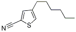 4-Hexylthiophene-2-carbonitrile CAS#: 1224430-39-0