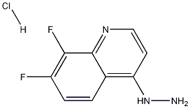 4-Hydrazino-7,8-difluoroquinoline hydrochloride CAS#: 1204811-97-1