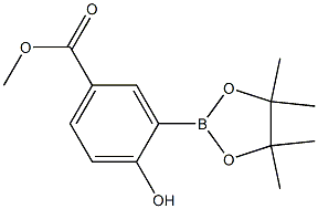 4-Hydroxy-3-(4,4,5,5-tetramethyl-[1,3,2]dioxaborolan-2-yl)-benzoic acid methyl ester CAS#: 1345014-21-2