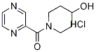 (4-Hydroxy-piperidin-1-yl)-pyrazin-2-yl-Methanone hydrochloride, 98+% C10H14ClN3O2, 分子量 243.69 CAS#: 1185309-12-9