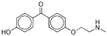 (4-Hydroxyphenyl)[4-[2-(MethylaMino)ethoxy]phenyl]Methanone CAS#: 1231819-50-3