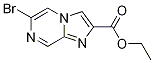 4-IMidazo[1,2-a]pyrazine-2-carboxylic acid, 6-broMo-, ethyl ester CAS#: 1208085-94-2