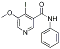 4-IODO-5-METHOXY-N-PHENYLNICOTINAMIDE CAS#: 1087659-16-2