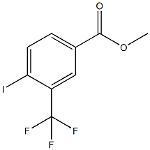 4-Iodo-3-trifluoromethyl-benzoic acid methyl ester CAS#: 1261880-87-8