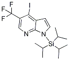 4-Iodo-5-(trifluoromethyl)-1-(triisopropylsilyl)-1H-pyrrolo[2,3-b]pyridine CAS#: 1261365-73-4
