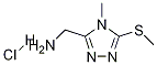 (4-METHYL-5-(METHYLTHIO)-4H-1,2,4-TRIAZOL-3-YL)METHANAMINE HYDROCHLORIDE CAS#: 1092279-01-0