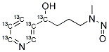 4-(METHYLNITROSAMINO)-1-(3-PYRIDYL)-1-BUTANOL-1,2',3',4',5',6'-13C6 CAS#: 1189877-28-8
