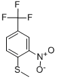 4-METHYLTHIO-3-NITROBENZOTRIFLUORIDE CAS#: 71236-96-9