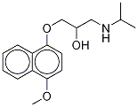 4-Methoxy Propranolol-d7 CAS#: 1189868-02-7