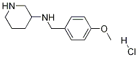 (4-Methoxy-benzyl)-piperidin-3-yl-aMine hydrochloride CAS#: 1353945-93-3