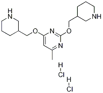 4-Methyl-2,6-bis(piperidin-3-ylMethoxy)pyriMidine dihydrochloride CAS#: 1289388-29-9