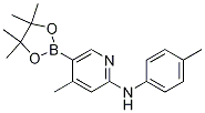 4-Methyl-5-(4,4,5,5-tetraMethyl-1,3,2-dioxaborolan-2-yl)-N-p-tolylpyridin-2-aMine CAS#: 1354911-20-8